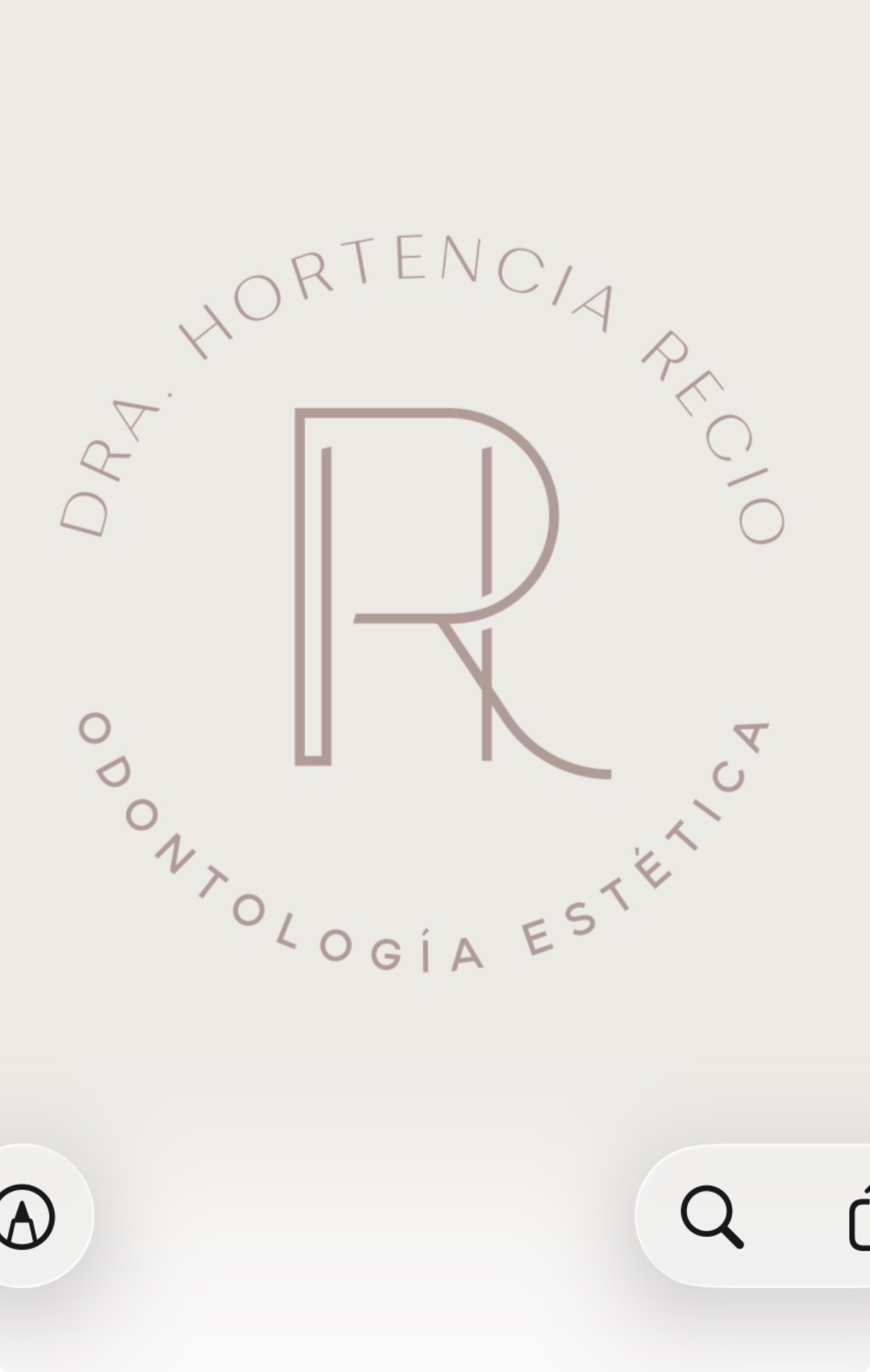 Logotipo Dra. Hortencia Recio